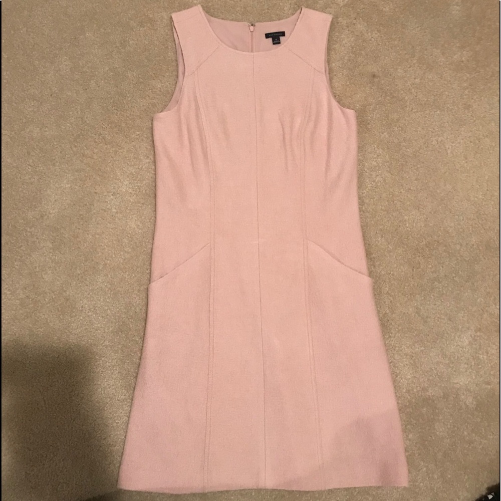 NWT light pink wool dress from Ann Taylor